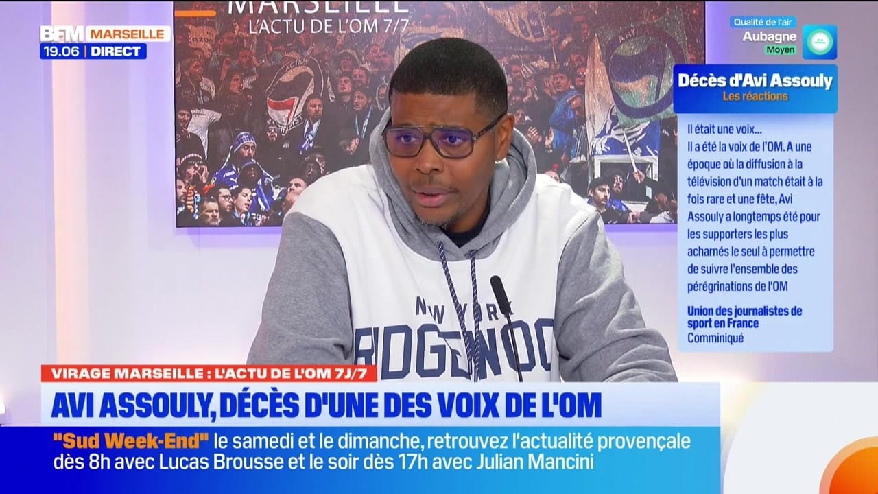 Virage Marseille du vendredi 14 février Avi Assouly, décès d'une des