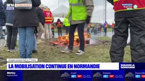 Réforme des retraites: la mobilisation continue en Normandie