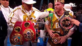 Boxe : Canelo unifie les 4 ceintures des supers moyens