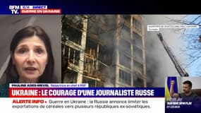 Pauline Ades-Mevel (RSF) sur la guerre en Ukraine: "On voit que les journalistes sont devenus des cibles"