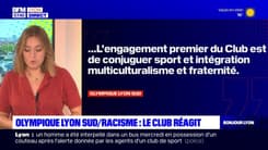 Racisme à l'Olympique Lyon Sud: le club réagit