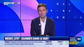 Medef, CFDT : Barnier dans le dur ! - 24/09
