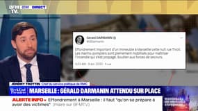 Effondrement à Marseille: Gérald Darmanin attendu sur place dans la matinée