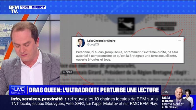Un groupuscule d'extrême droite perturbe un atelier de lecture de drag-queens en Ille-et-Vilaine