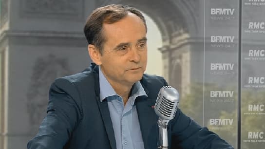 Robert Ménard, le maire RBM de Béziers, ce mercredi matin sur BFMTV.