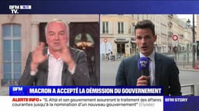 Story 4 : Macron a accepté la démission du gouvernement - 16/07
