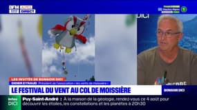 Hautes-Alpes: le Festival du vent au col de Moissière à Ancelle