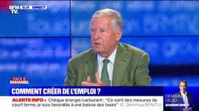 Alain Duhamel: "Si on veut vraiment faire reculer le chômage de façon saine, la réponse c'est d'abord et avant tout la croissance"