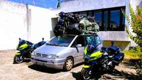 Ce véhicule arrêté par les gendarmes dépassait le poids autorisé de 655 kg.