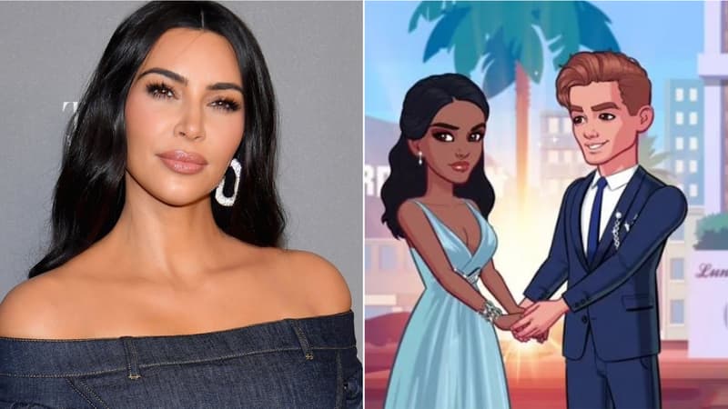 Kim Kardashian / Un extrait de son jeu pour smartphone