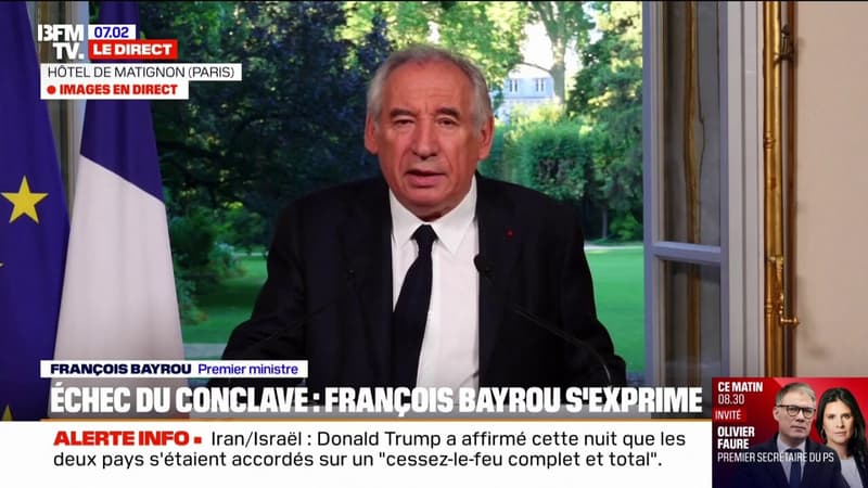 François Bayrou invite les participants au conclave sur les retraites infructueux à 