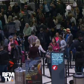 Shutdown: l'attente interminable à l'aéroport d'Atlanta