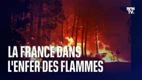 La Gironde, le Jura, Brocéliande... Voici le point sur les incendies en cours en France