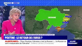 Hélène Carrère d'Encausse: "La Russie se sent inséparable de l'Ukraine"