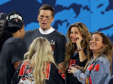 Tom Brady et Gisele Bundchen.