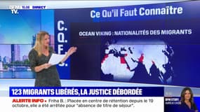 Ocean Viking: 123 migrants remis en liberté, la justice débordée 