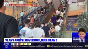 Marseille: 10 ans après leur création, les Terrasses du Port battent leur plein