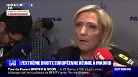 Droit du sol: "Si [François Bayrou] veut, il fait un référendum pour changer la loi", affirme Marine Le Pen