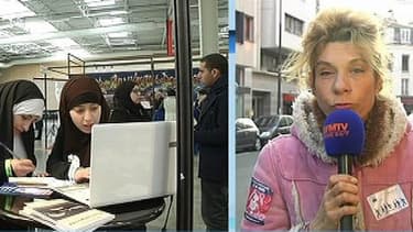 "A l'UOIF, je suis venue délivrer un message de paix d'accueil et de lutte contre l'homophobie", a expliqué Frigide Barjot, sur notre antenne.