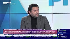 Jonathan Borderes (LINK Ingénierie) : LINK Ingénierie est une jeune société de conseil spécialisée dans l'IT - 21/01