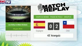 Espagne - Chili : Le Match Replay avec le son RMC Sport !