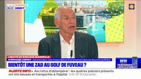 Golf de Fuveau: Stéphane Coppey, administrateur chez France Nature Environnement dans les Bouches-du-Rhône, justifie le blocage du chantier