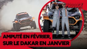 Le pari gagné de Mathieu Baumel, amputé en février et au départ du Dakar 2026