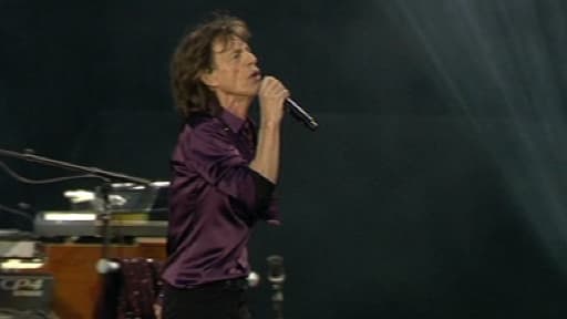 Mick Jagger vendredi soir au Stade de France: toujours autant d'énergie pour le chanteur de 70 ans.