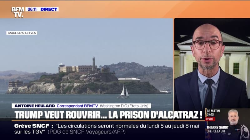 Donald Trump souhaite rouvrir la prison d'Alcatraz afin d'y 