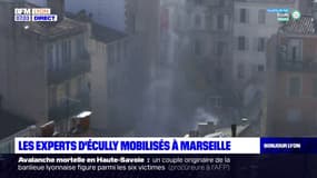 Immeubles effondrés: les experts d'Écully mobilisés à Marseille