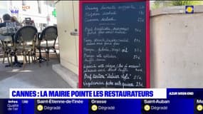 Cannes: la mairie pointe les dérives tarifaires pratiquées par certains restaurateurs