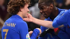 Paul Pogba et Antoine Griezmann