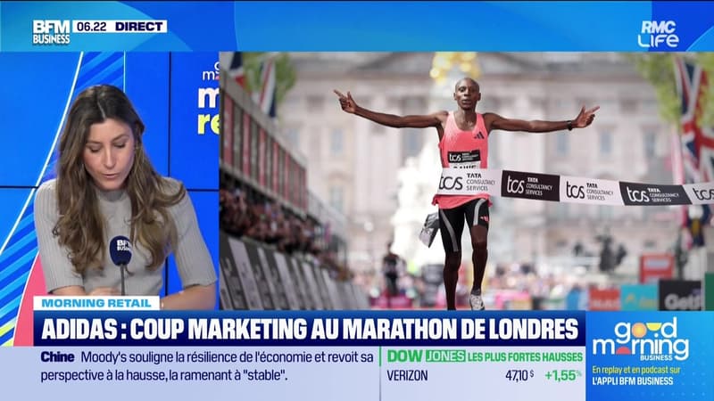 Morning Retail : Coup marketing d'Adidas au marathon de Londres, par Eva Jacquot - 28/04