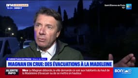 Magnan en crue: Christian Estrosi prend la parole 