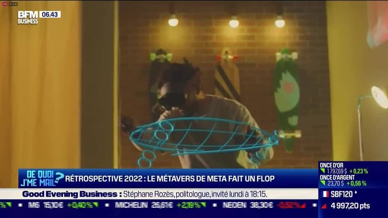 Rétrospective 2022, le métavers de Meta fait un flop (2/2) - 25/12