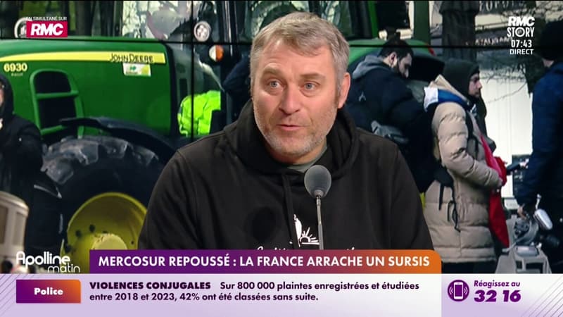 Accord Mercosur repoussée : "C'est reculer pour mieux sauter"