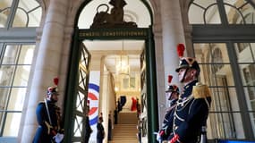 L'entrée du Conseil constitutionnel en 2020
