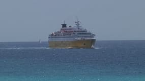Un ferry de la compagnie maritime Corsica Ferries