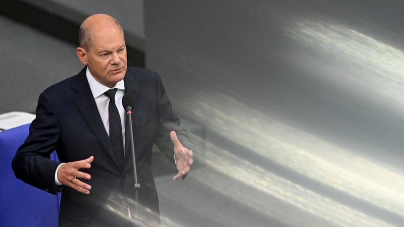 Le chancelier allemand Olaf Scholz se dit inquiet de l'issue des élections législatives en France