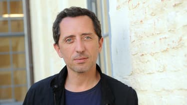 Gad Elmaleh en promotion pour "Les Seigneurs" à Lille en 2012.