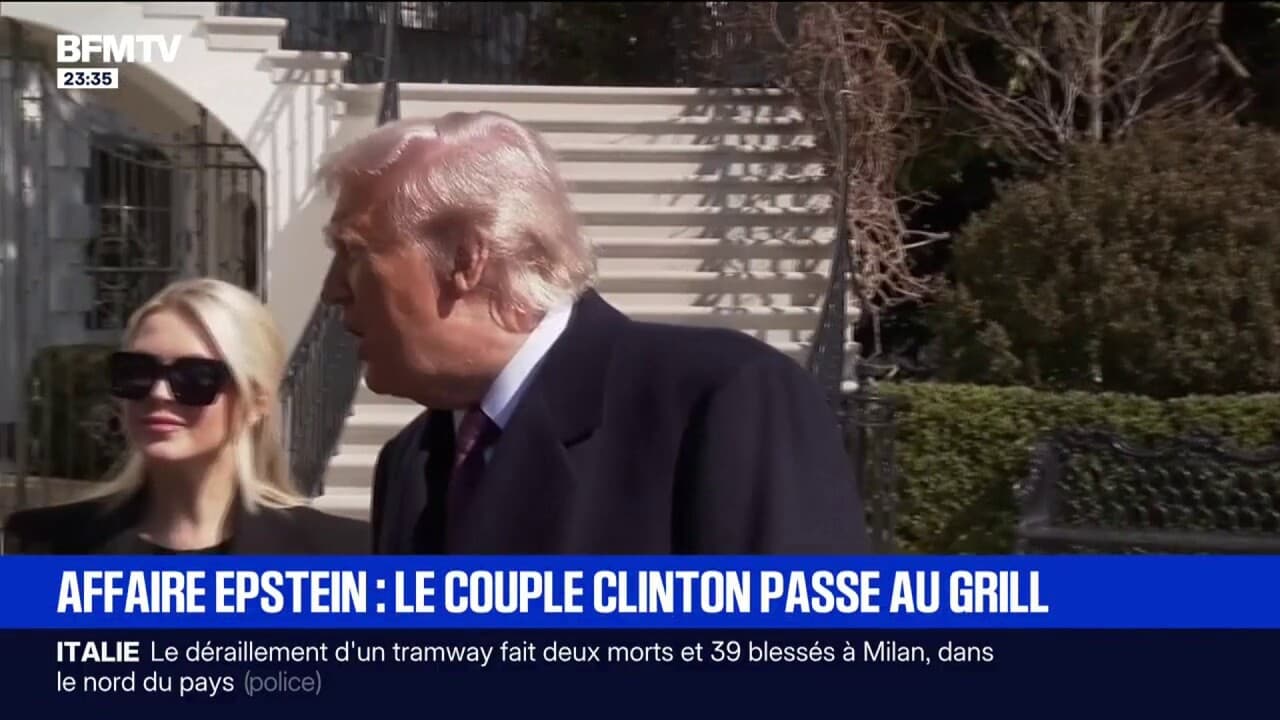 Audition du couple Clinton dans l'affaire Epstein: "Je n'aime pas voir [Bill Clinton] auditionné", déclare Donald Trump Kép