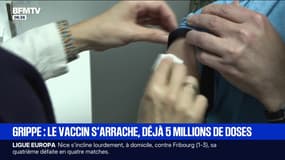 Grippe: déjà 5 millions de doses de vaccin délivrées