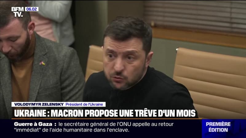 Guerre en Ukraine: la France et le Royaume-Uni proposent une trêve partielle d'un mois