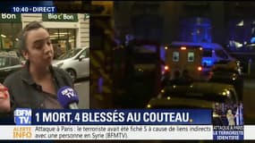 Attaque au couteau à Paris: "Il était déterminé, il ne voyait que les policiers", raconte une témoin