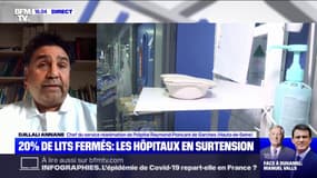Djillali Annane, chef de service en réanimation: "On a voulu faire de l'hôpital un lieu de production de soins (...) qui a tiré le plus possible vers l'efficience"