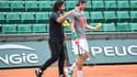 Emmanuel Planque et Lucas Pouille en 2017