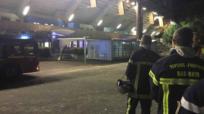Début d'incendie à Strasbourg
