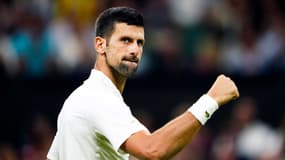 Novak Djokovic à Wimbledon en 2023