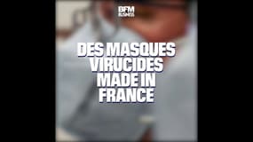 Des masques «tueurs de virus» conçus par une start-up française