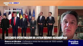 Guerre en Ukraine: “Une réunion en visioconférence non-programmée des chefs d’état-major de l’Otan, c’est exceptionnel”, assure Camille Grand, ex-secrétaire général adjoint de l’Otan 